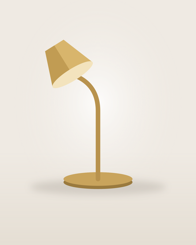 Brass Desk Lamp