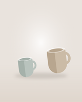 Stoneware Mug, Set of Two — view 3