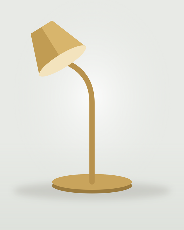Brass Desk Lamp
